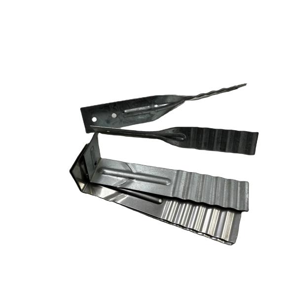 Настройка длины Surealong из нержавеющей стали Бетонный кирпичный формат Зигзаговый стенный плоский галстук