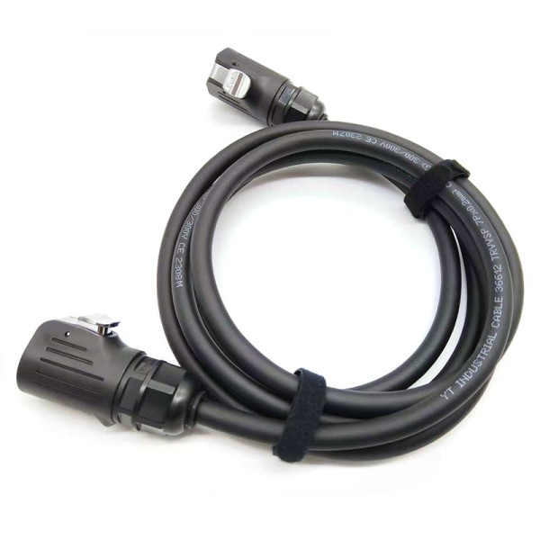 Flexible Custom Wire Harness | 24AWG Multi-Core Shielded Circular Aviation Plug Cable Assembly for Outdoor Monitoring Devices | China Manufacturing Factory