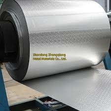 Versatile Aesthetics Stamped Aluminium Coils Customizable Embossing Aluminum Coil