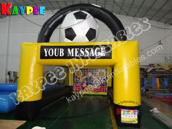 Football goal,inflatable football shooter