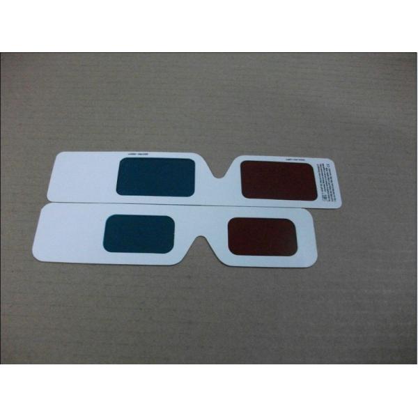 Polarized Anaglyph 3D Glasses Red Cyan With Pet Color Filter ,Chromadetph 3D Glasses