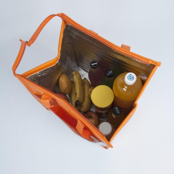 o saco não tecido térmico do refrigerador da aptidão exterior reusável isolou o saco térmico não tecido da entrega do alimento do totalizador do almoço