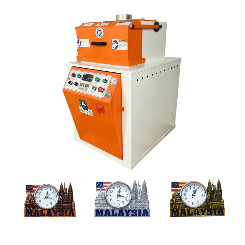 Semi-Automatic Centrifugal Casting Machine for Zamak Metal Clock Souvenir Ornaments