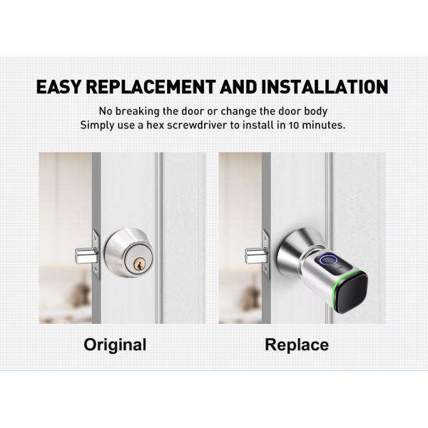 Memory Card Data Storage Options Waterproof Zinc Alloy Mortise Lock with WiFi Network