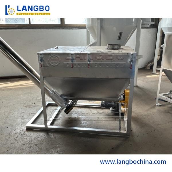 Mélangeur vertical chaud et froid haute vitesse multifonctionnel – Mélange et recyclage de poudre/particules plastiques avec lames résistantes à l'usure