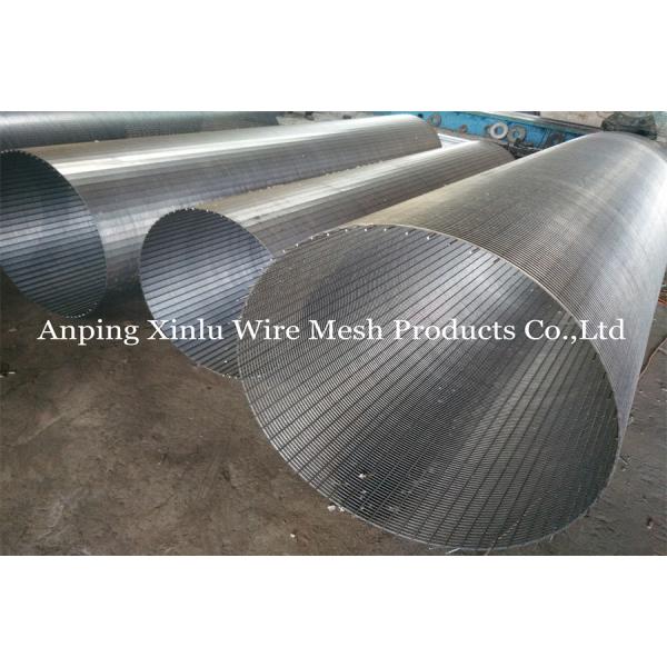 16  Stainless Steel Profile Wedge Wire Mesh Pipe Rust Resistant