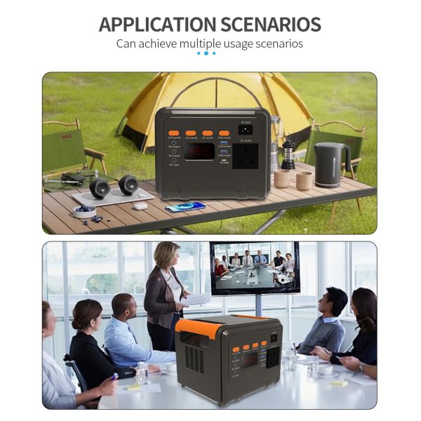 Integrated 300W solar energy generator  Eco Friendly Mobile Power Supply