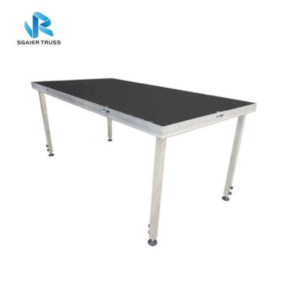 4 X 4 / 4 X 8ft Outdoor Event Stage Deck , Stage Rigging Equipment For Band