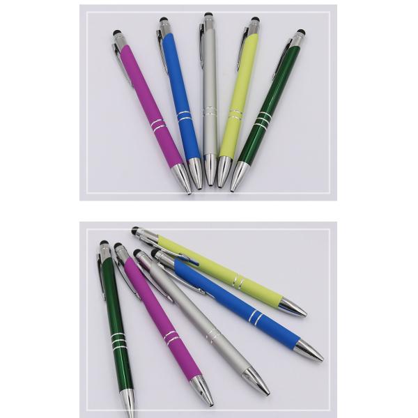 Un stylo à bille en aluminium classique à écran tactile de 1,0 mm