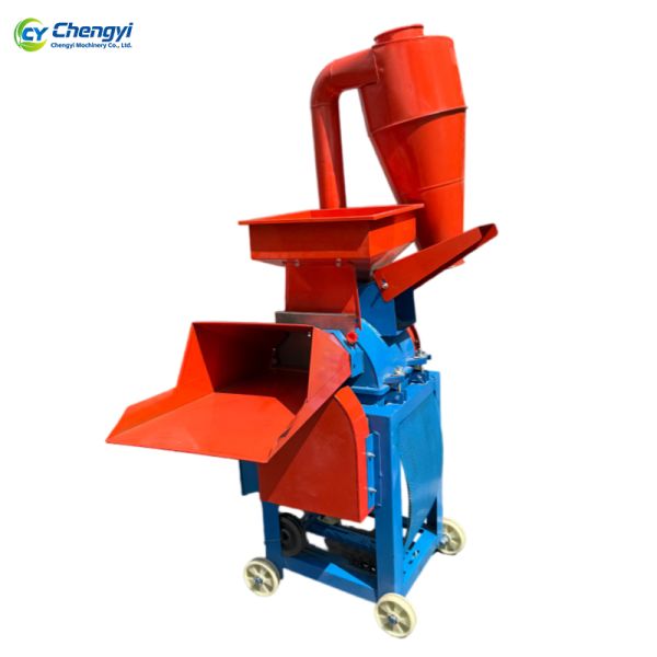 Galvanized Steel Grass Pulping Machine Corrosion Resistant Forage Crusher Feed Processing