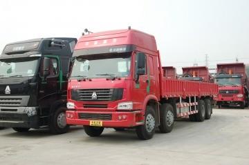 371HP 8 X 4 Heavy Haulage Trucks Energy Saving Euro II Engine new Heavy Cargo Truck Lorry Truck