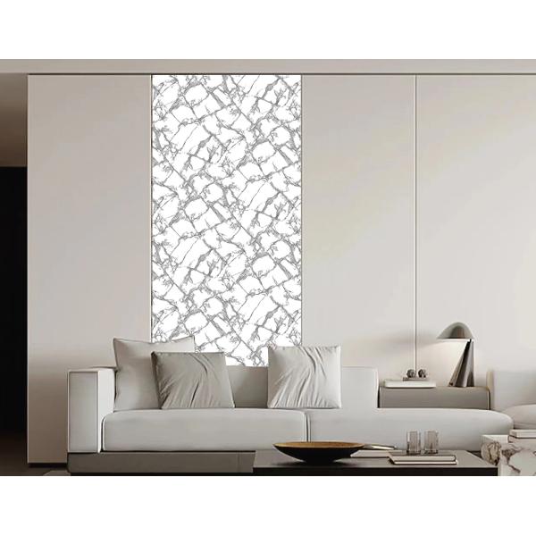 Environmental Protection Decorative Door Film Marble Grain Water Resistant