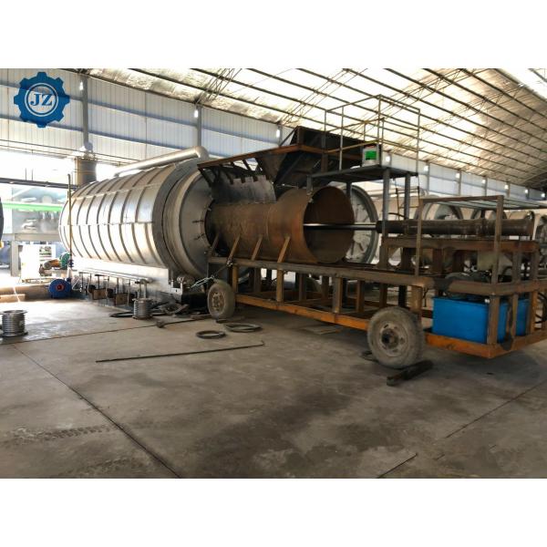 5ton 8ton 10ton 12ton Non Pollution Used Tyre Pyrolysis Oil Recycling Plant