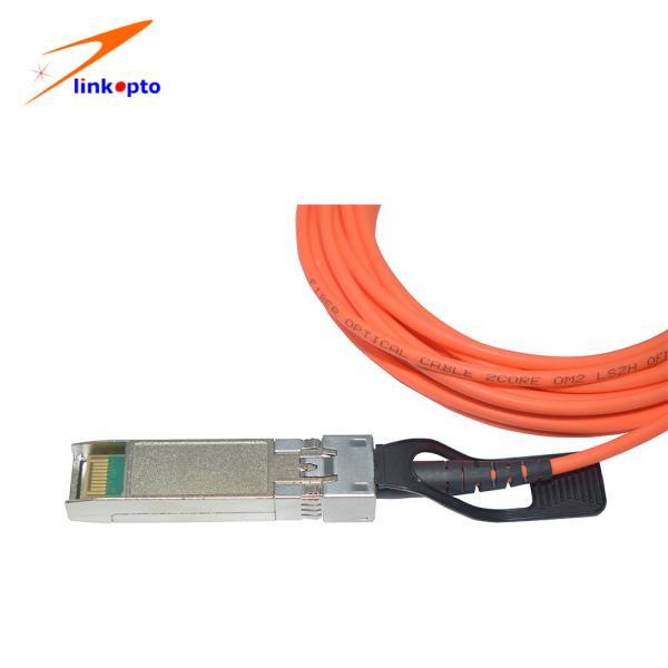 DDM 5m 10G SFP+ ao cabo da fibra de SFP+ 100M AOC Qsfp