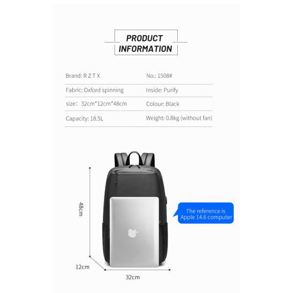 1680D Waterproof Anti Theft Laptop Backpack