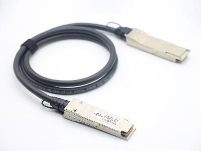 Seamless 40 Gbps Data Transfer Rate 100G QSFP28 to QSFP28 1M DAC Cable for Data Transmission