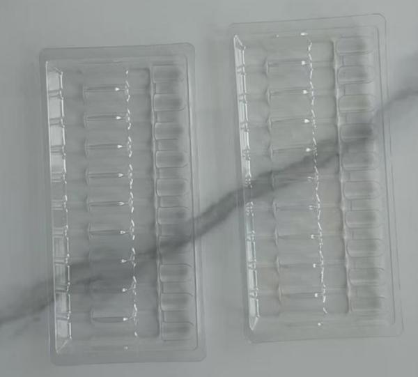 Wholesale Supply Of Porcelain White Water Needle Blister Plastic Tray Medical Gift Box Medical Plastic Box High Quality