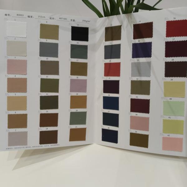 Comfort Polyester Pants Fabric 200GSM Casual Shirt Fabric For Everyday Casual Occasions