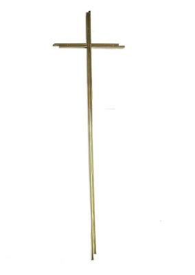 Ref No D066 Coffin Decoration / Metal Crucifix 65×19 Cm For Casket