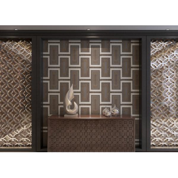 Эко - дружественные водонепроницаемые гостиная обои, рельефные виниловые обои