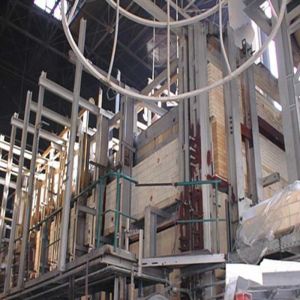 50TPD Energy Saving Industrial Glass Furnace with Refractory Materials for Glass Melting