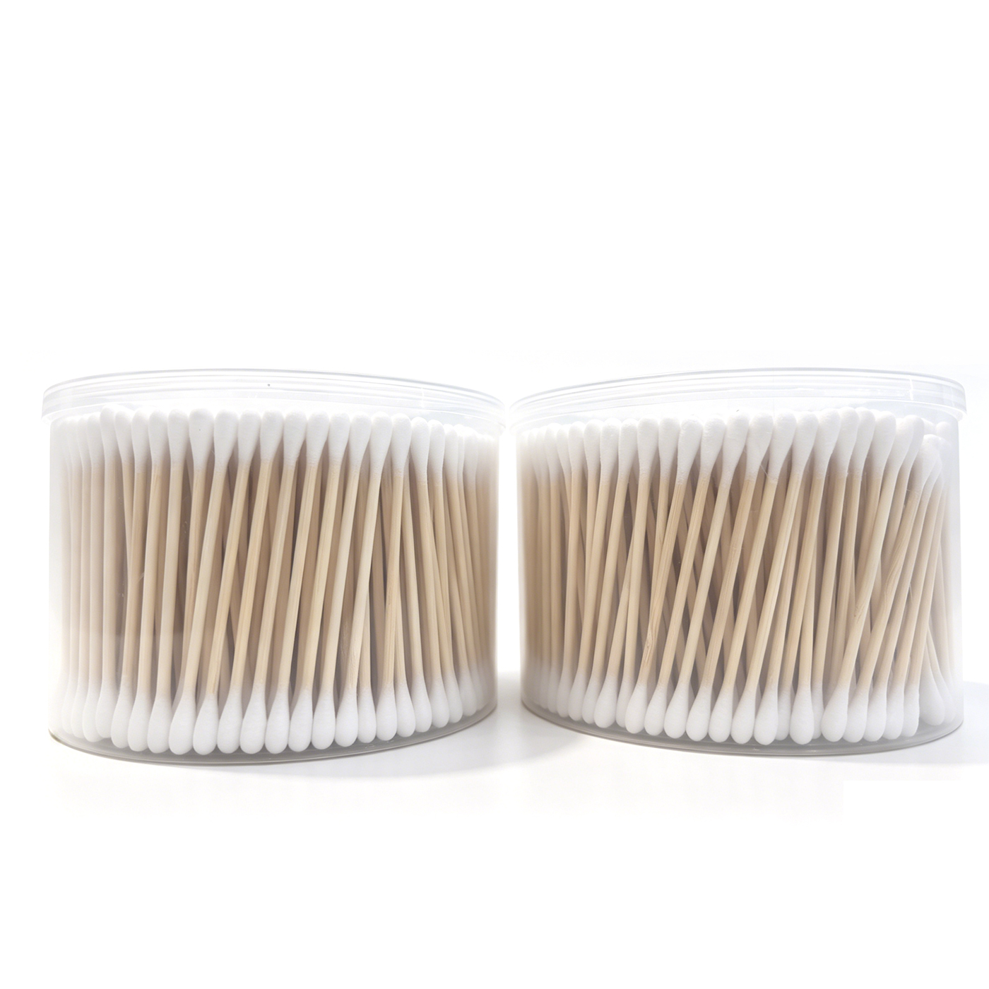 Double Tipped Pure Cotton Buds Disposable Bamboo Cotton Buds OEM