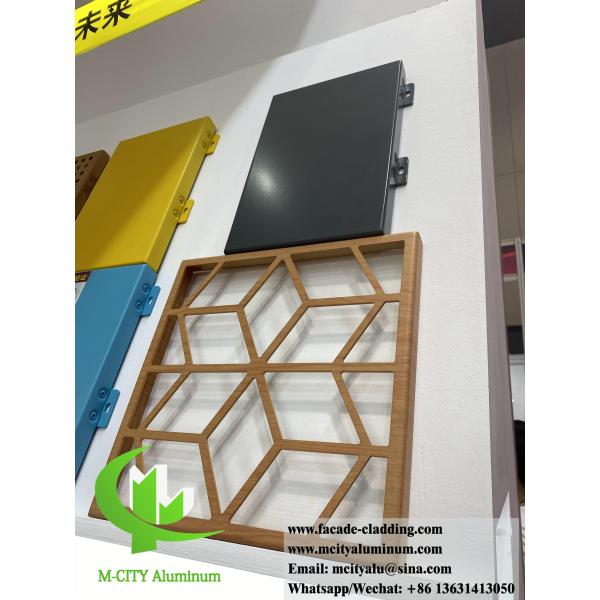 Powder Coated Laser Cut Metal Panel with Customizable RAL Colors and 3mm Thickness for Privacy Screens