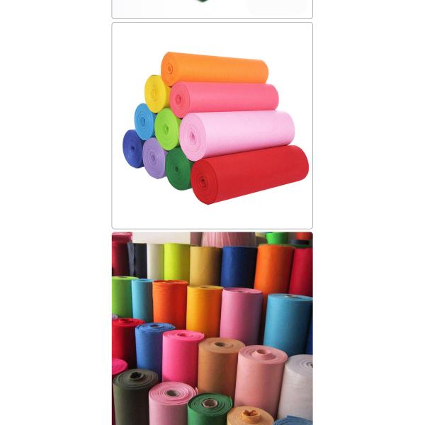 100% Wool Felt Fabric - 2mm Thickness for Crafts, DIY & Industrial Padding