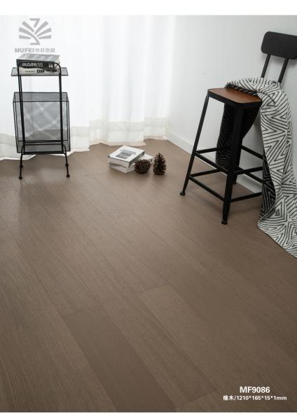 Multi-layer solid wood composite floor aluminum trioxide decorative paper wear-resistant surface