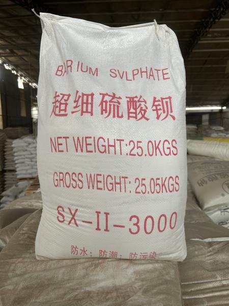 Alkalis Resistant Precipitated Barium Sulfate BaSO4 High Purity Filler