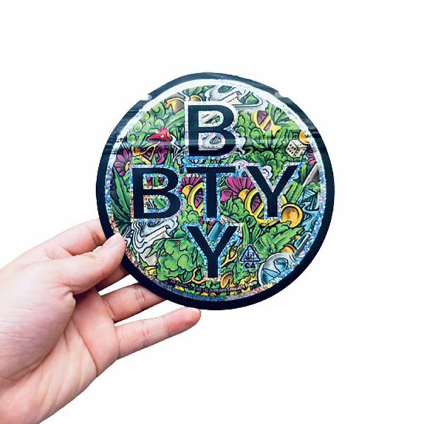 La poche résistante de Mylar de tirette d'enfant a découpé le sac avec des