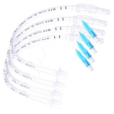 Tubo Endotracheal Cuffed de Uncuffed da baixa pressão 7,5 para o tonsilectomia