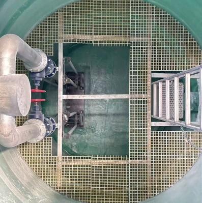 Integrated Pre Embedded Prefabricated Pump Station Water Treatment Energy Saving