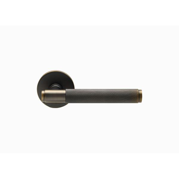 139mm 50mm Bronze Black Indoor Lever Door Handles For Bedroom