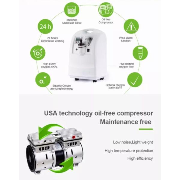 OX 1001 Farmasino Medical Oxygen Concentrator Pet Health Care Device Oxygen Concentrator 10L For Pet