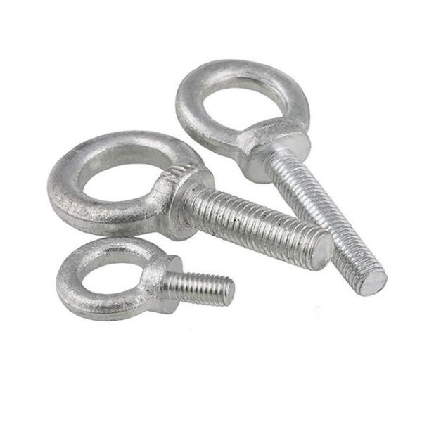 Stainless Steel Eye Bolt and Nuts Carbon Steel  Lifting Eye Bolt M4-m64 Factory Outlet