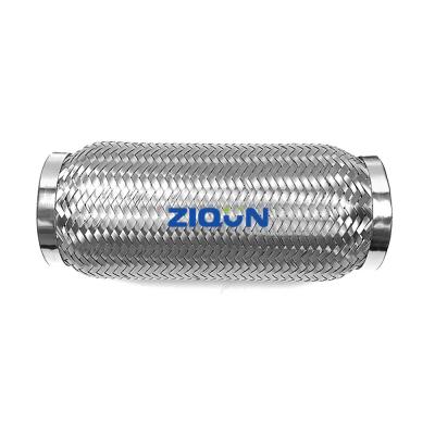 Braided Soft Mesh Pipe Noise Reduction 52mm Truck Exhaust Systems