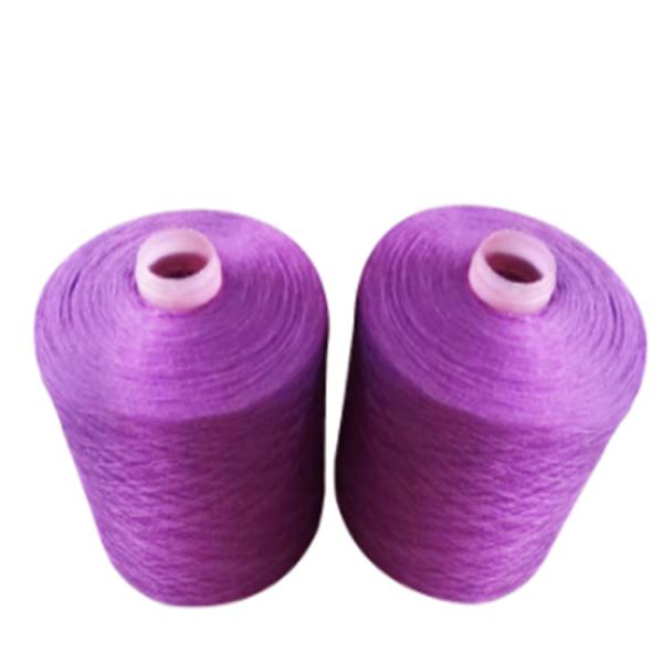20s 20/2 20/3 100% Polyester Ring Spun Dyed Yarn For Coats Suits Sewing