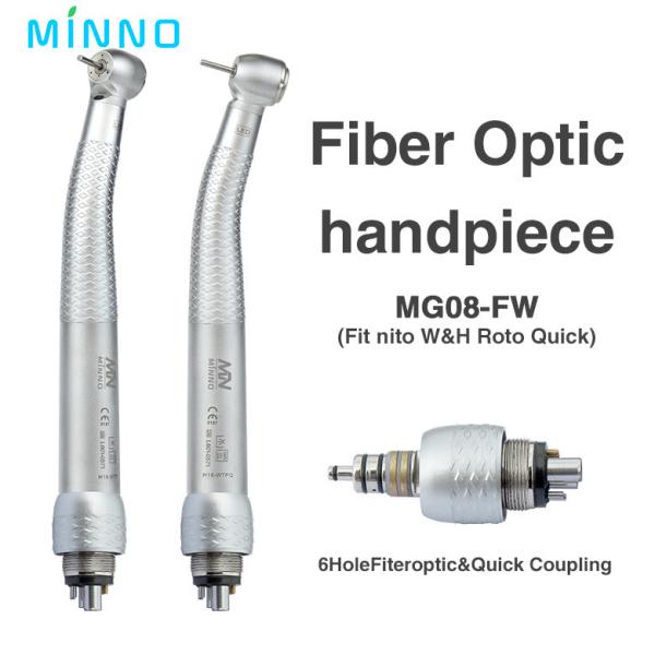 Class II Dental High Speed Handpiece 380000rpm Airotor Handpiece With Led