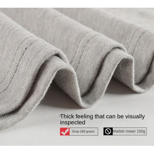 Sports Plain T Shirts in Bulk Mens O-neck T-shirts Fabric Type Knitted Item No. 180