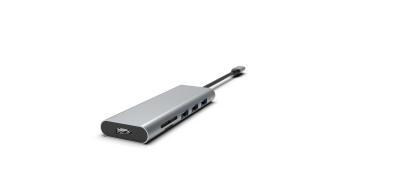 Tipo C Adaptador USB C Multiport Adaptador Hub Com Ethernet 4K HDMI 3 Portos USB 3.0 100W PD Compatível