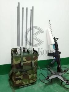 8 faixas Backpack o uso militar do jammer de Manpack para bloquear 3G 4G WIFI