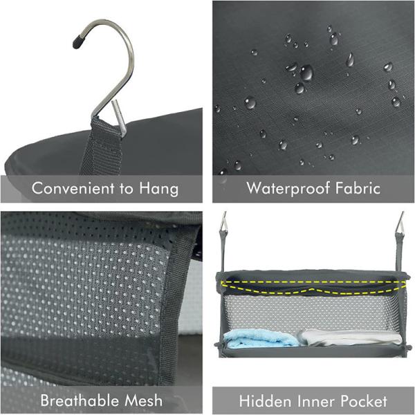 TRAVEL HANGING BAG HOME GOODS FOREIGN TRADE NEW MULTI-FUNCTIONAL CLOTHING TRAVEL THREE-LAYER STORAGE BAG HANGING BAG