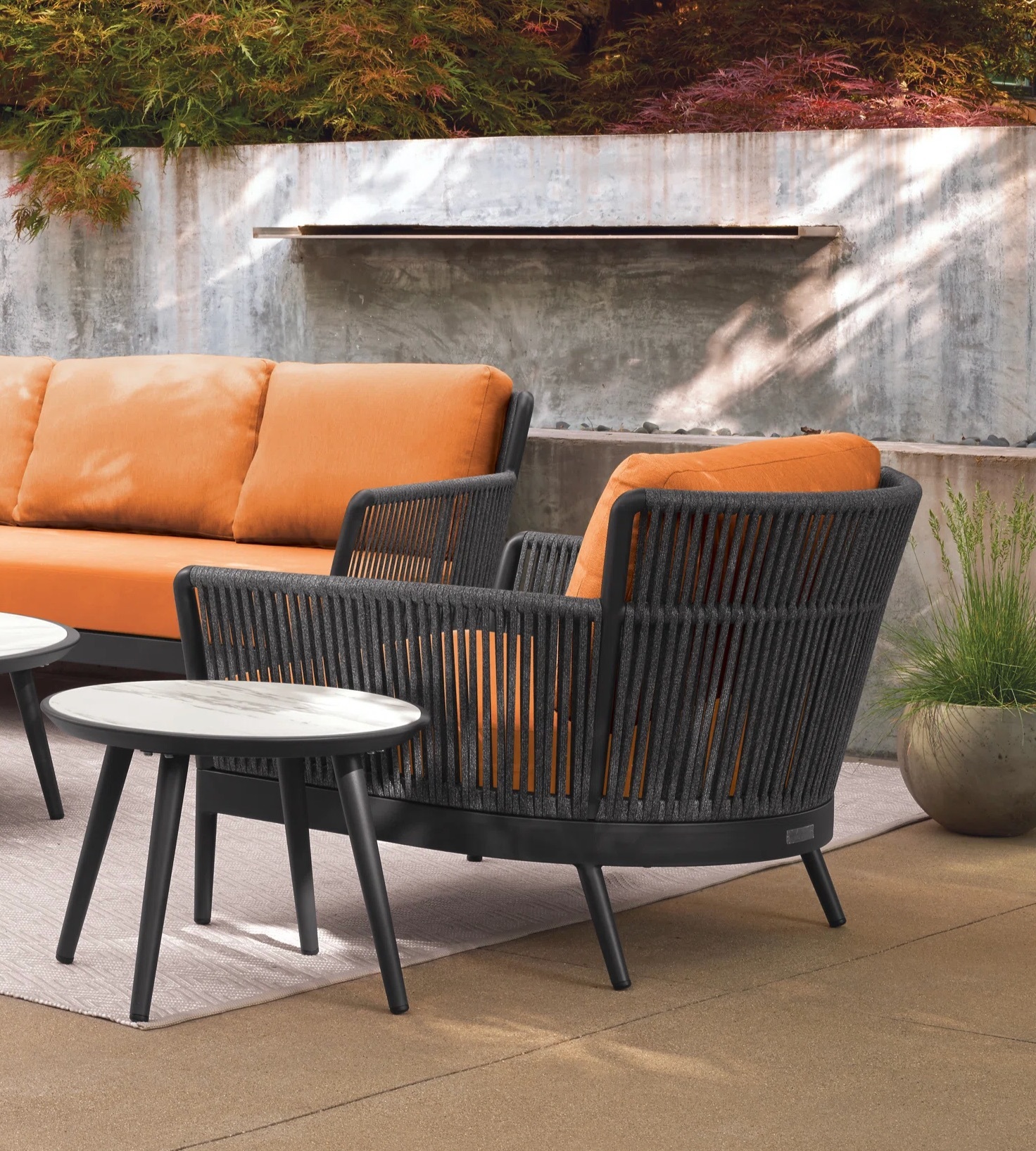 Popular Selling Outdoor Furniture Rope Garden Sofa. Nette SN-2670