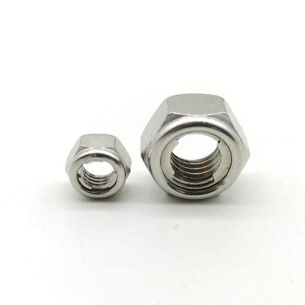 GB 6184 Stainless Steel Metric Nuts Spring Stop Metal Insert Lock Nuts