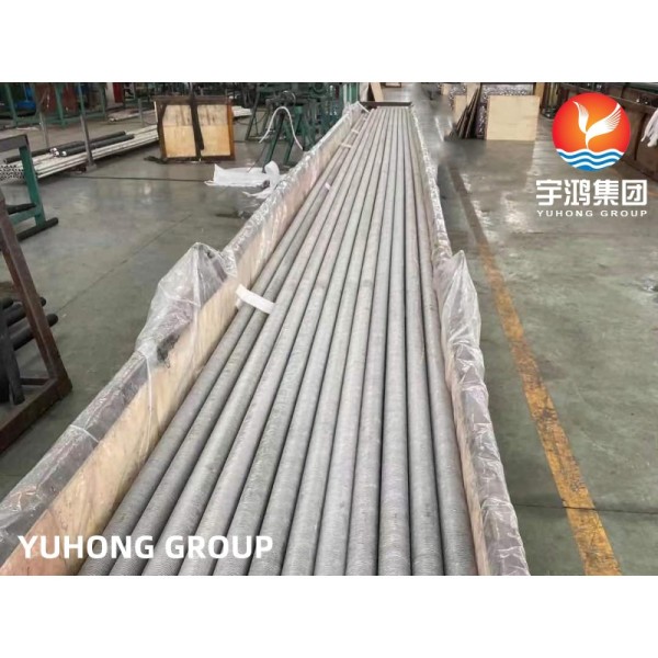 ASTM A213 TP304 Extruded Fin Tube  For Petroleum Indrusty Heat Exchanger Tube Air Cooler Condenser Application