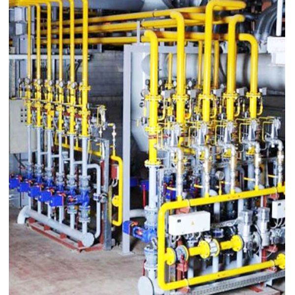 Double Deck Reversing Mechanism Designed End Fired Furnace Combustion Control System