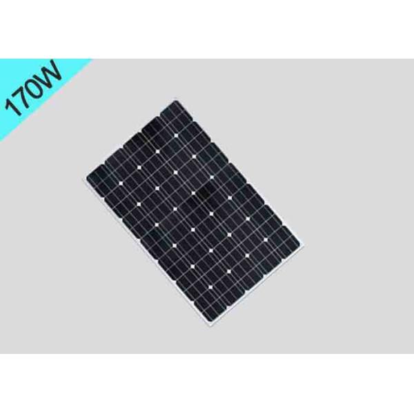 Desun Double Glass Solar Panel / 170w Monocrystalline Solar Panel With Glass Lamination
