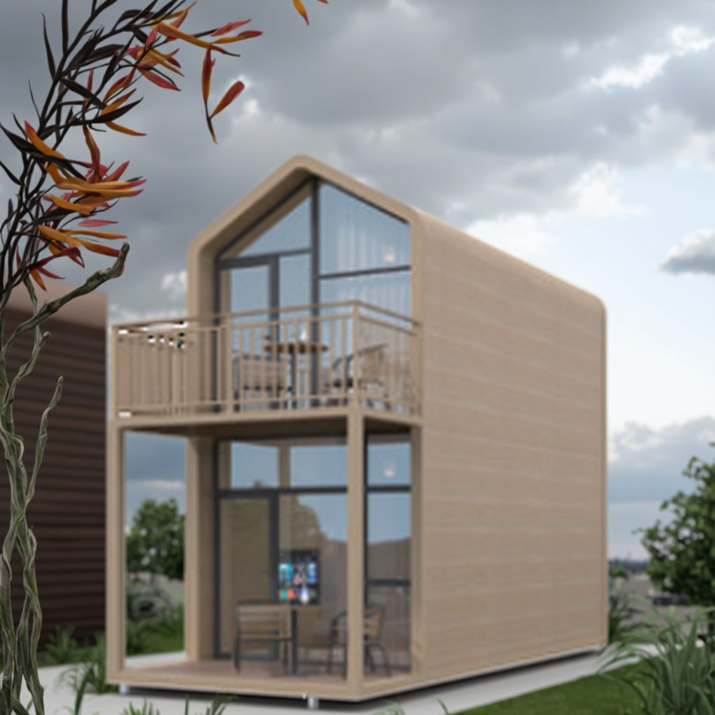 Modern Stylish Eco-Friendly Prefab Steel Frame Container House Design for Hotels with Multi-Purpose Use