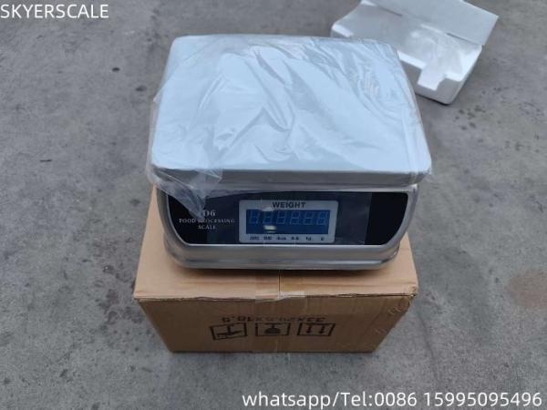 15kg Weight Measuring Waterproof Stainless Steel Sea Food Scale